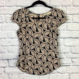 LAST CALL!! Billie & Blossom Fan Print Top